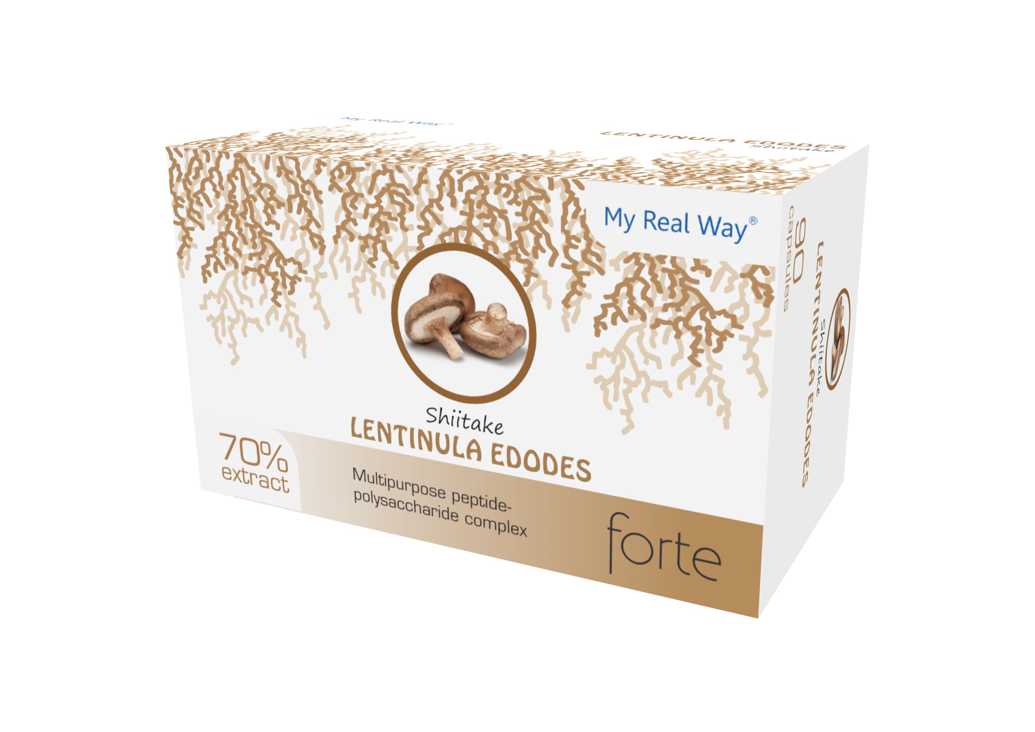 Lentinula edodes Shiitake пептид-полисахаридный комплекс